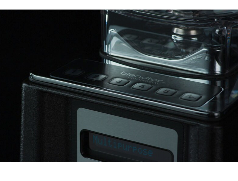 BLENDTEC - C825D46E-EU - Batidora Blender profesional SPACESAVER 825 con 1 Jarra FOURSIDE con tapa ventilada (1800 W) - (3,8 HP)